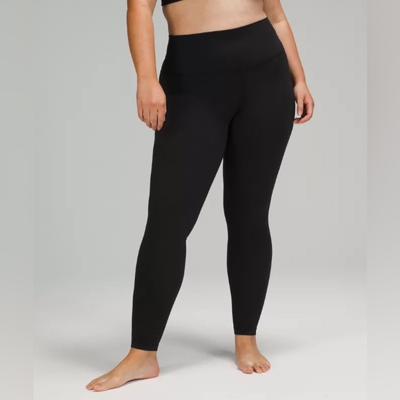 Lululemon Leggings Plus Size high waisted Align Pants 28" True Navy curve - Picture 1 of 8